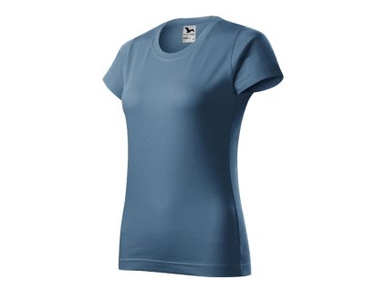 Basic tričko dámské denim 