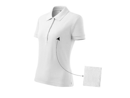 Cotton polokošile dámská bílá 
