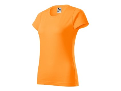Basic tričko dámské tangerine orange 