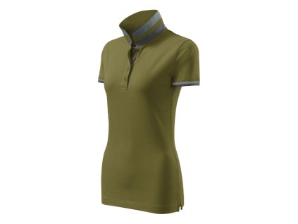 Collar Up polokošile dámská avocado green 