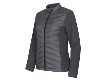 Cross hybridní bunda dámská light anthracite 