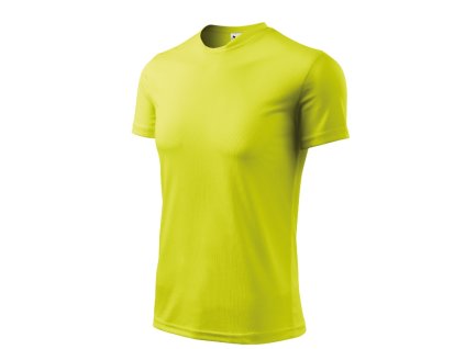 Fantasy tričko pánské neon yellow 