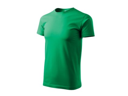 Basic tričko pánské středně zelená 