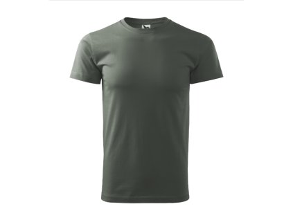Basic tričko pánské tmavá břidlice 
