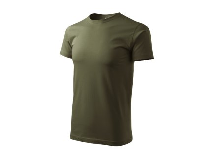 Basic tričko pánské military 