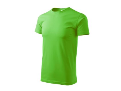 Basic tričko pánské apple green 