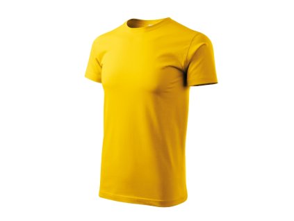 Heavy New tričko unisex žlutá 