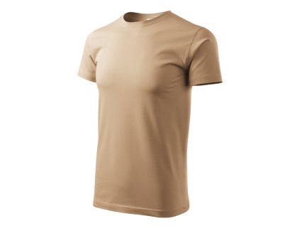 Heavy New tričko unisex písková 