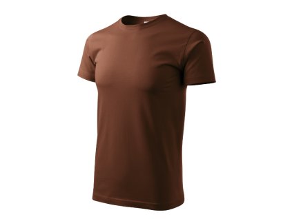Heavy New tričko unisex čokoládová 