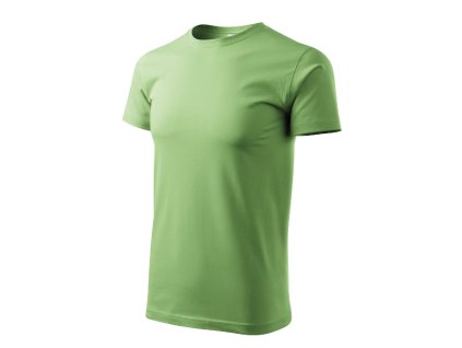 Heavy New tričko unisex trávově zelená 