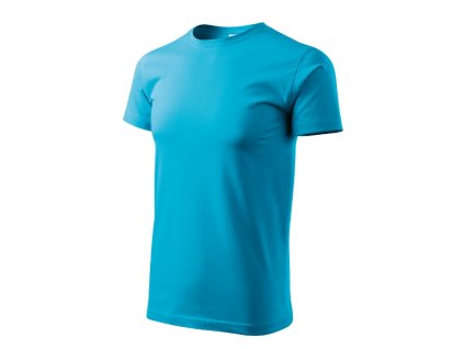 Heavy New tričko unisex tyrkysová 