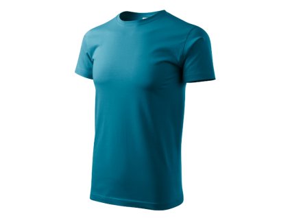 Heavy New tričko unisex tmavý tyrkys 
