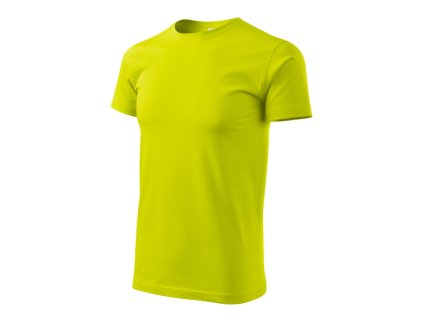 Heavy New tričko unisex limetková 
