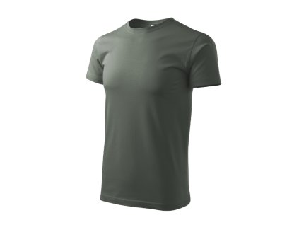 Heavy New tričko unisex tmavá břidlice 