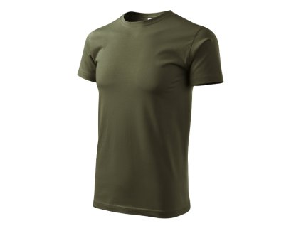 Heavy New tričko unisex military 