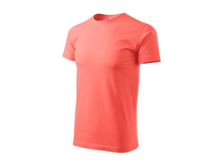 Heavy New tričko unisex korálová 