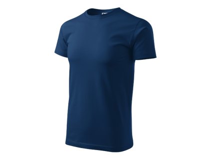 Basic tričko pánské půlnoční modrá 