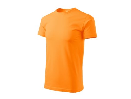 Basic tričko pánské tangerine orange 