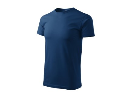 Heavy New tričko unisex půlnoční modrá 
