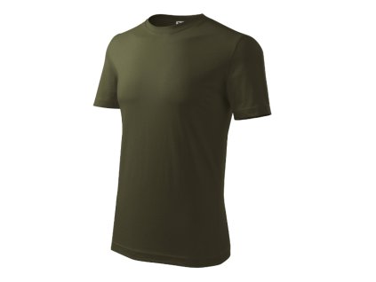 Classic New tričko pánské military 