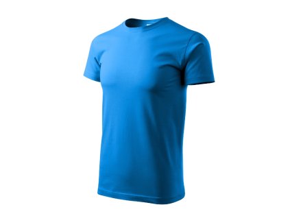 Basic tričko pánské snorkel blue 